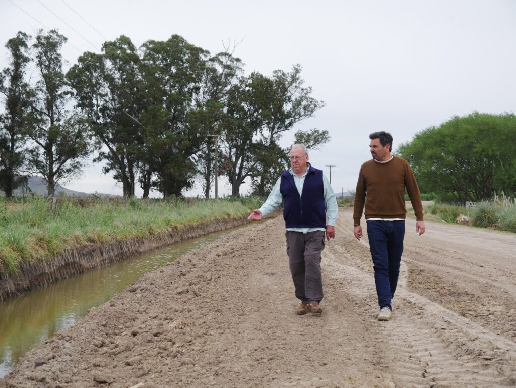 CONTINÚAN LOS TRABAJOS DE MANTENIMIENTO EN LA RED VIAL RURAL