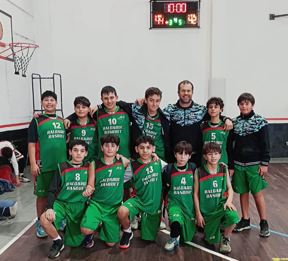 CAYÓ AJUSTADAMENTE LA SUB-13 DE BÁSQUET