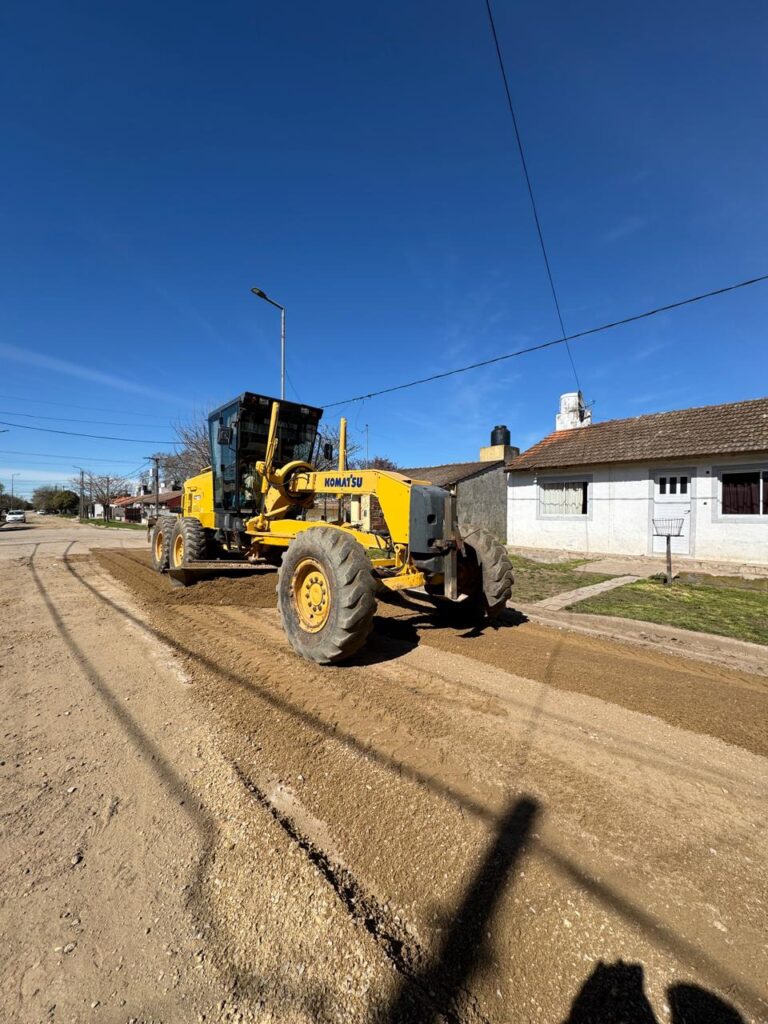TRABAJOS DE MEJORA EN CALLES DE TIERRA