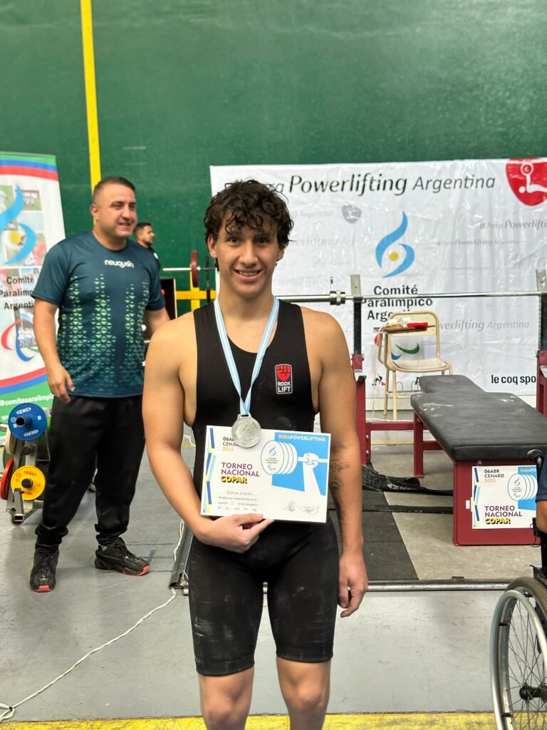 BRAIAN ZUBIRÍA, EL PRIMER REPRESENTANTE INTERNACIONAL DE LA ESCUELA MUNICIPAL DE DEPORTE ADAPTADO