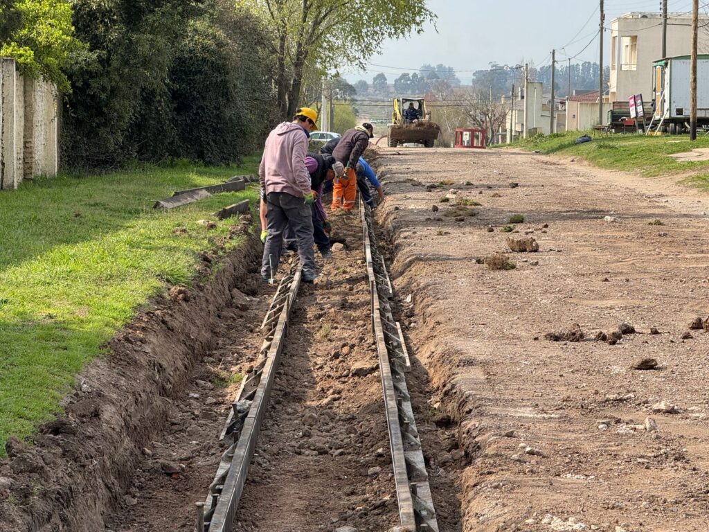 NUEVO FRENTE DE OBRA EN CALLE 21 ENTRE 40 Y 42: AVANCE EN LA INFRAESTRUCTURA URBANA