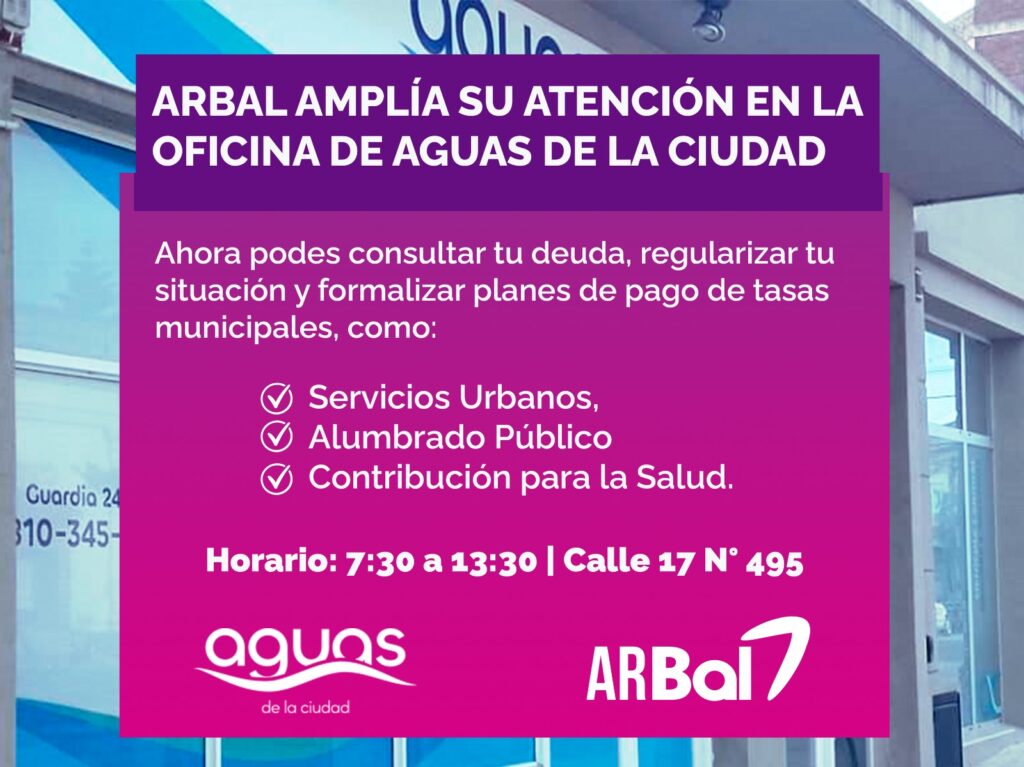ARBAL AMPLÍA SU ATENCIÓN CON UN NUEVO SERVICIO PARA CONTRIBUYENTES