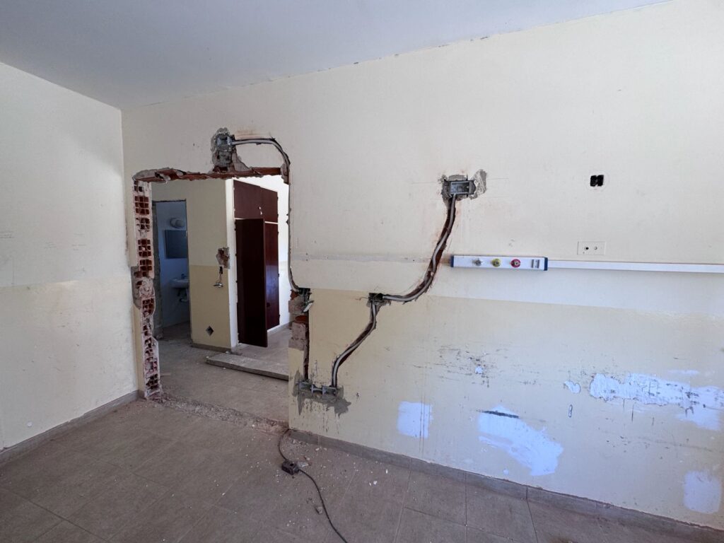 OBRAS EN EL SECTOR DE ONCOLOGÍA DEL HOSPITAL