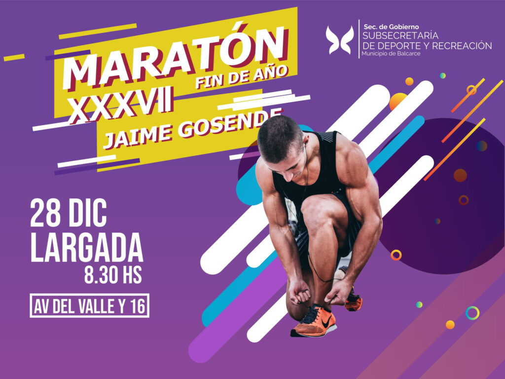 SE INICIÓ LA INSCRIPCIÓN PARA LA MARATÓN ‘JAIME GOSENDE’