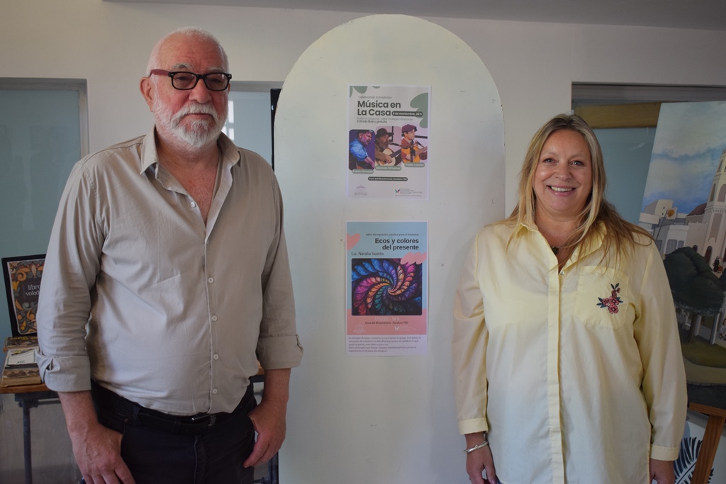 PRESENTARON TALLER “ECOS Y COLORES DEL PRESENTE”