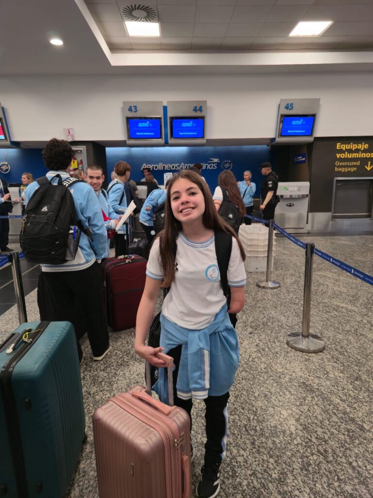 THIARA LÓPEZ RUMBO A CHILE PARA LOS PARAPANAMERICANOS