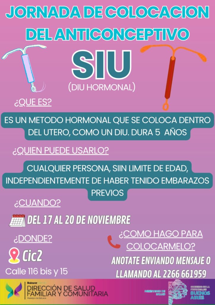 JORNADA DE COLOCACIÓN DE ANTICONCEPTIVO