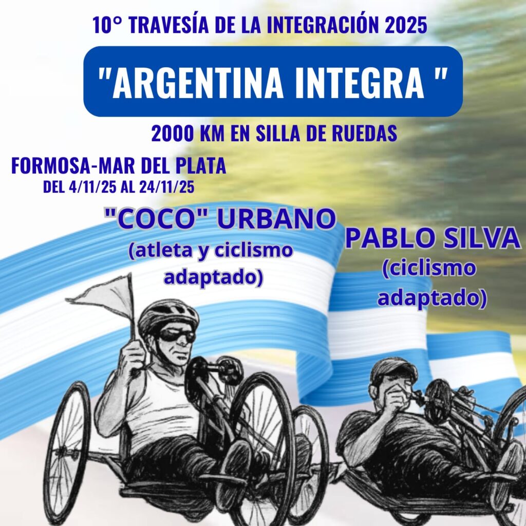BALCARCE RECIBIRÁ AL ATLETA “COCO” URBANO ESTE DOMINGO EN PLAZA LIBERTAD