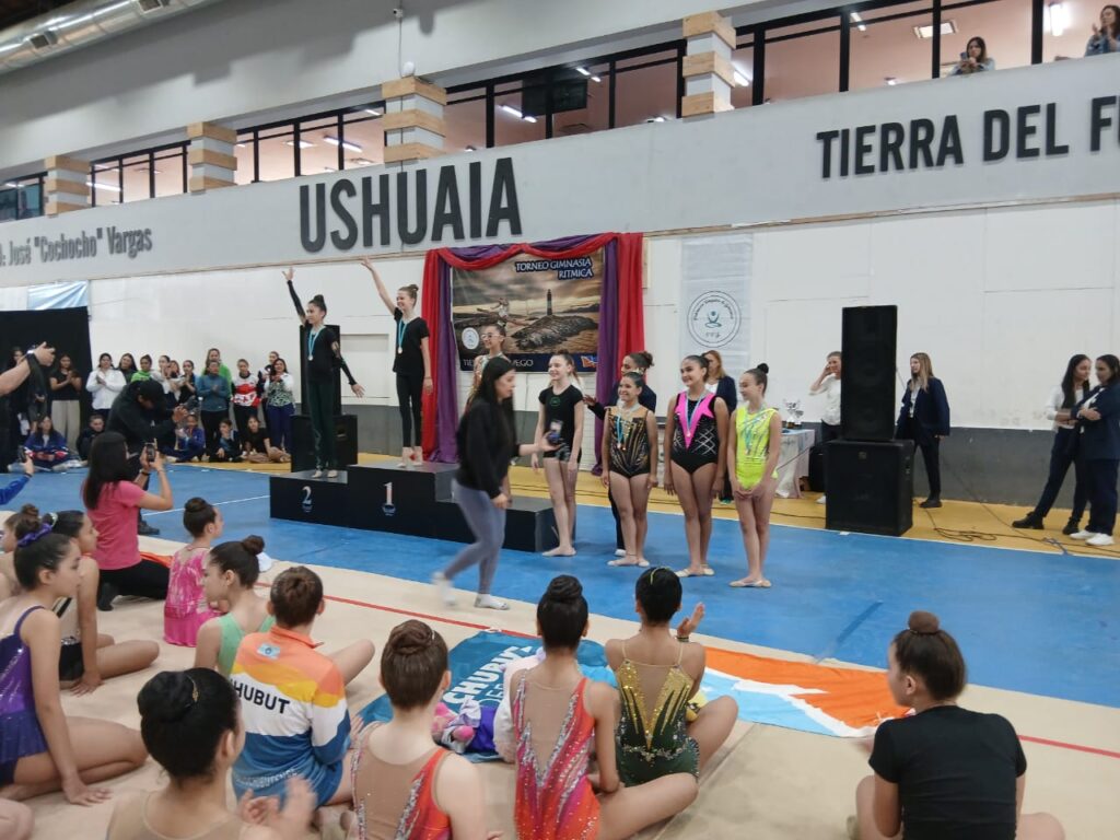 GIMNASTAS SE DESTACARON EN UN NACIONAL