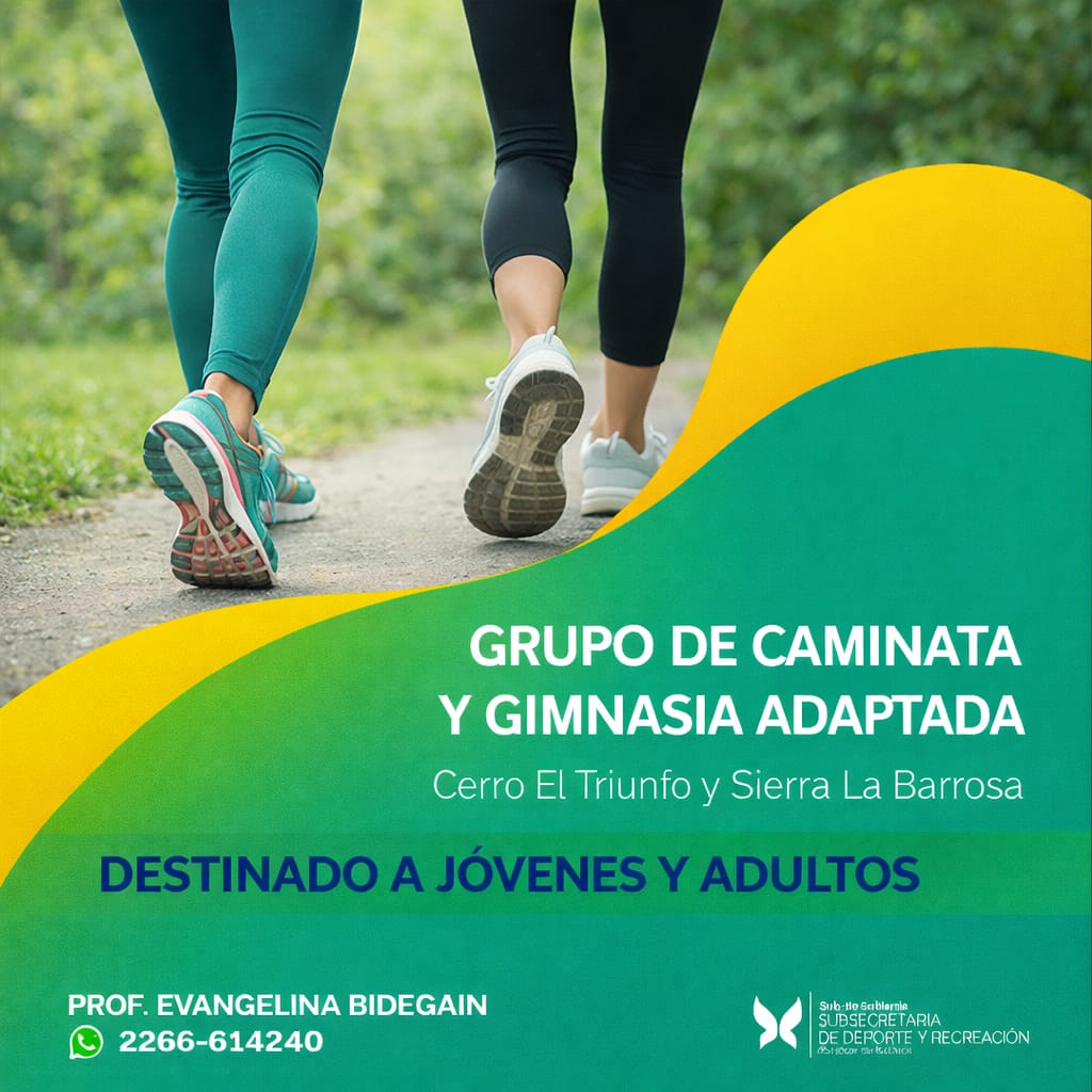 CAMINATA Y GIMNASIA ADAPTADA