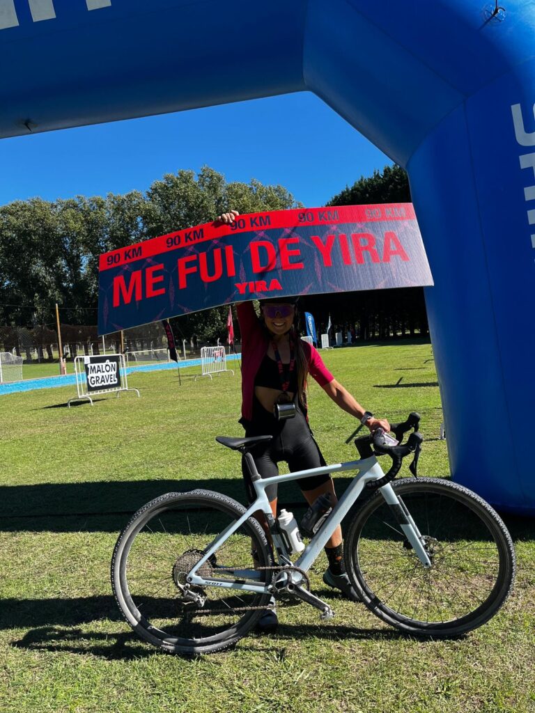 TAMARA RIVA SE DESTACÓ EN COMPETENCIA INTERNACIONAL DE GRAVEL