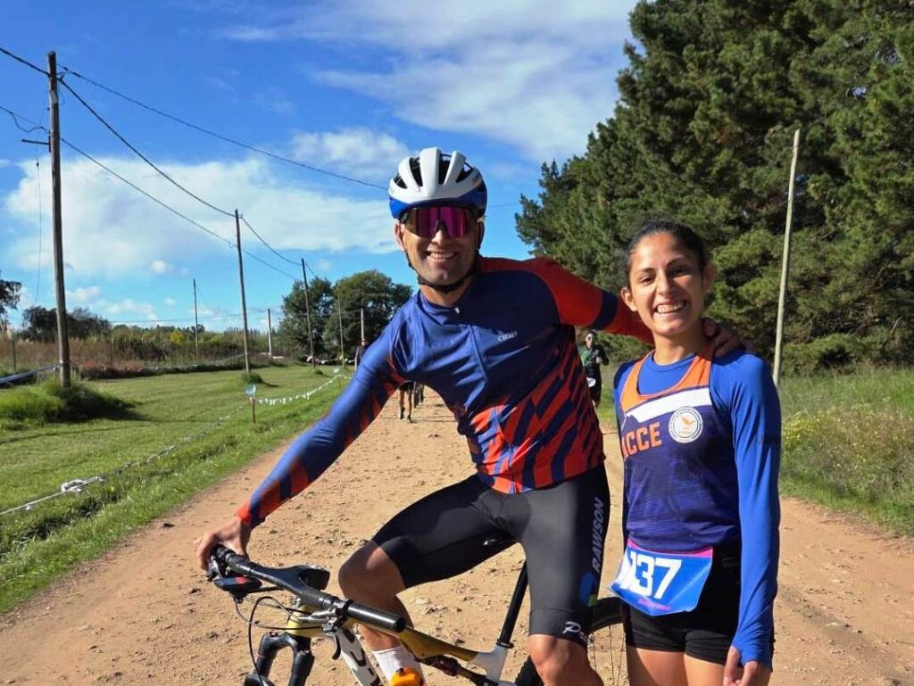 PODIO PARA LOS HERMANOS LESCANO