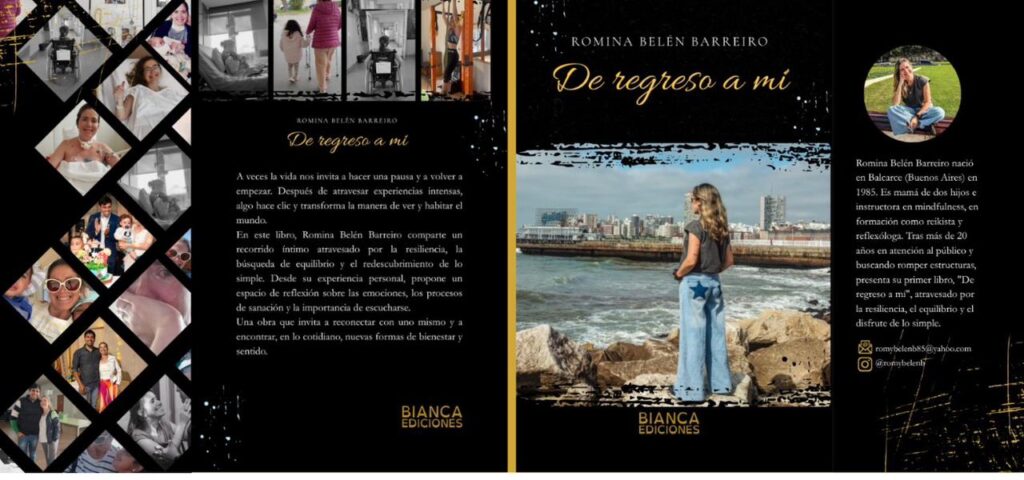 “DE REGRESO A MÍ”: ROMINA BARREIRO PRESENTA SU LIBRO