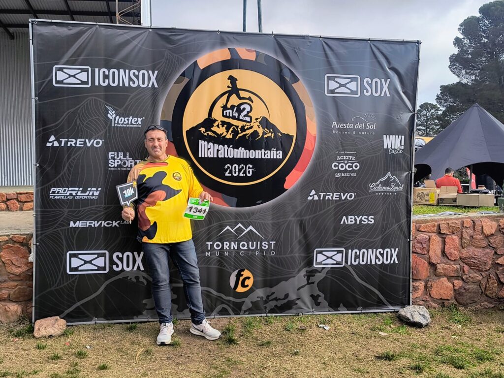 MAURICIO LIMA COMPLETÓ LOS 10K DE LA MARATÓN DE MONTAÑA M42