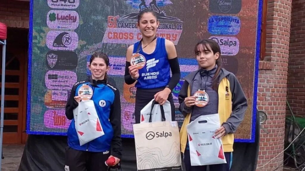 SHALOM NUEVAMENTE CAMPEONA NACIONAL DE CROSS COUNTRY