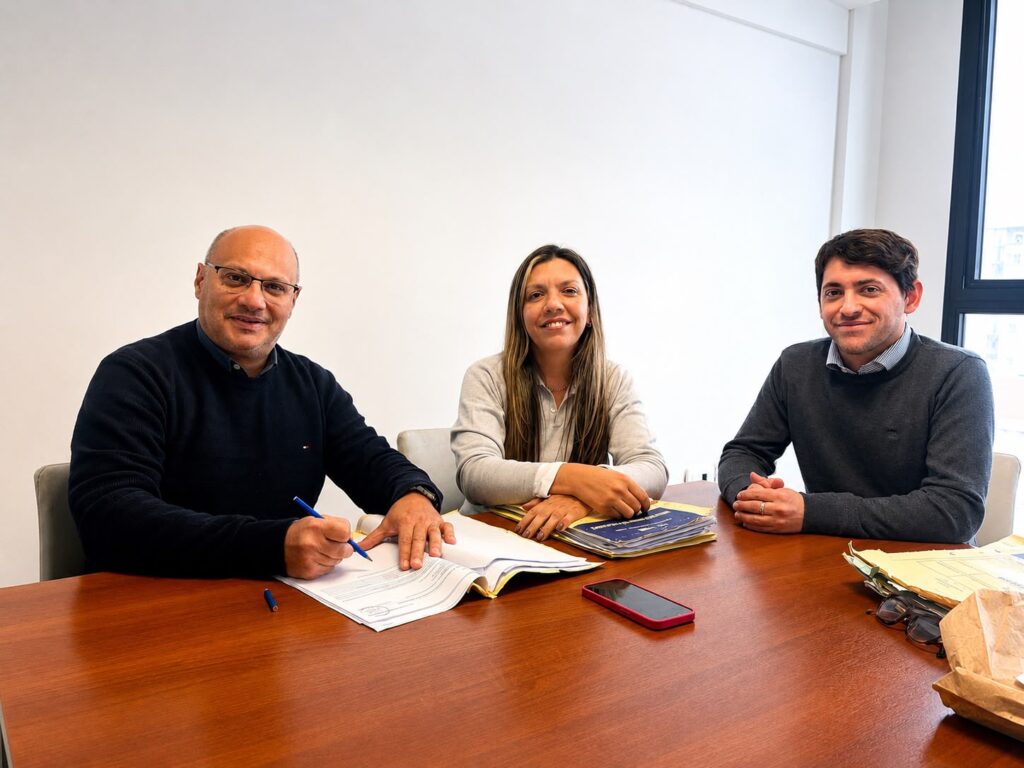 REINO Y SCIOLI REALIZARON NUEVAS GESTIONES PARA IMPULSAR LA ESCRITURACIÓN DE BARRIOS DE NUESTRA CIUDAD.