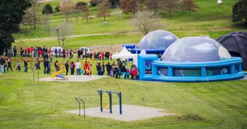 PLANETARIO MOVIL 360° LLEGA AL GEOPARQUE PUN ANTÜ