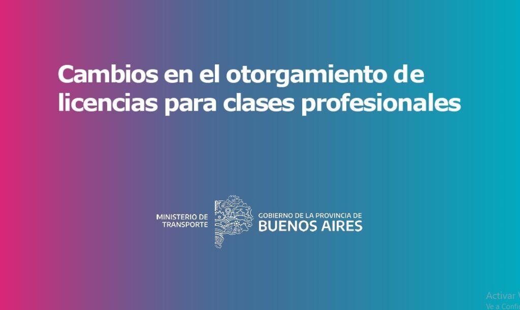 CAMBIAN LOS REQUISITOS PARA OBTENER Y RENOVAR LAS LICENCIAS DE CONDUCIR PROFESIONALES