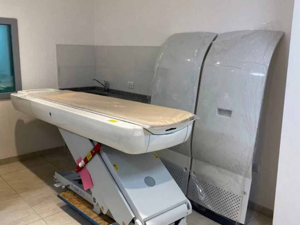 SE REALIZARON TRABAJOS DE MANTENIMIENTO EN EL TOMÓGRAFO DEL HOSPITAL