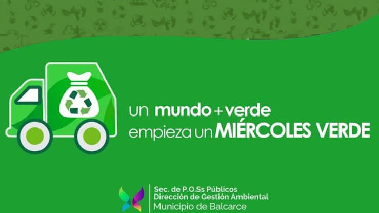 EL MUNICIPIO RECUERDA LA IMPORTANCIA DE PARTICIPAR DEL “MIÉRCOLES VERDE”