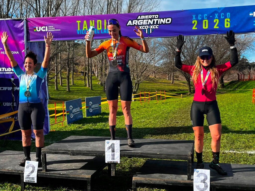 TAMARA RIVA HIZO PODIO EN EL CAMPEONATO ARGENTINO UCI