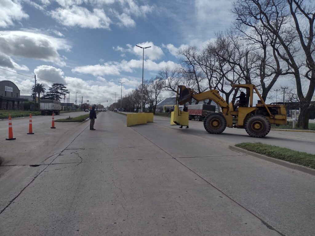 INICIARON TRABAJOS DE REPAVIMENTACIÓN EN AVENIDA SAN MARTÍN