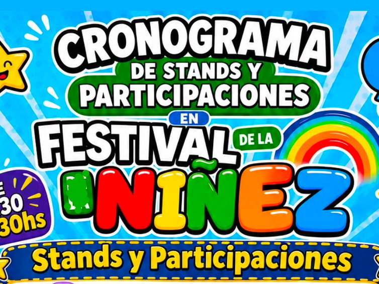 FESTIVAL DE LA NIÑEZ: UNA TARDE PARA JUGAR, COMPARTIR Y DISFRUTAR