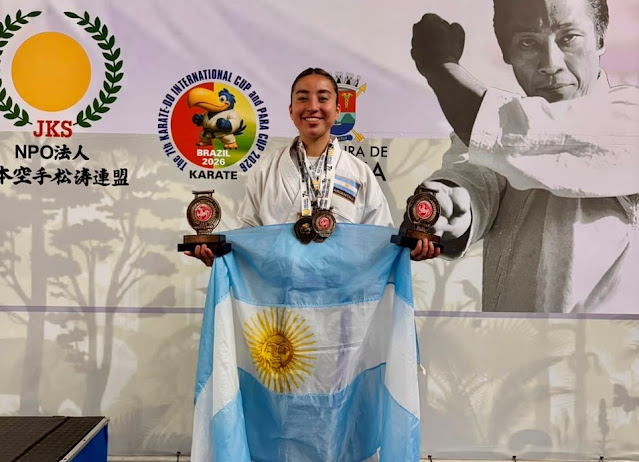KIARA PONCE, TRES VECES EN EL PODIO MUNDIAL