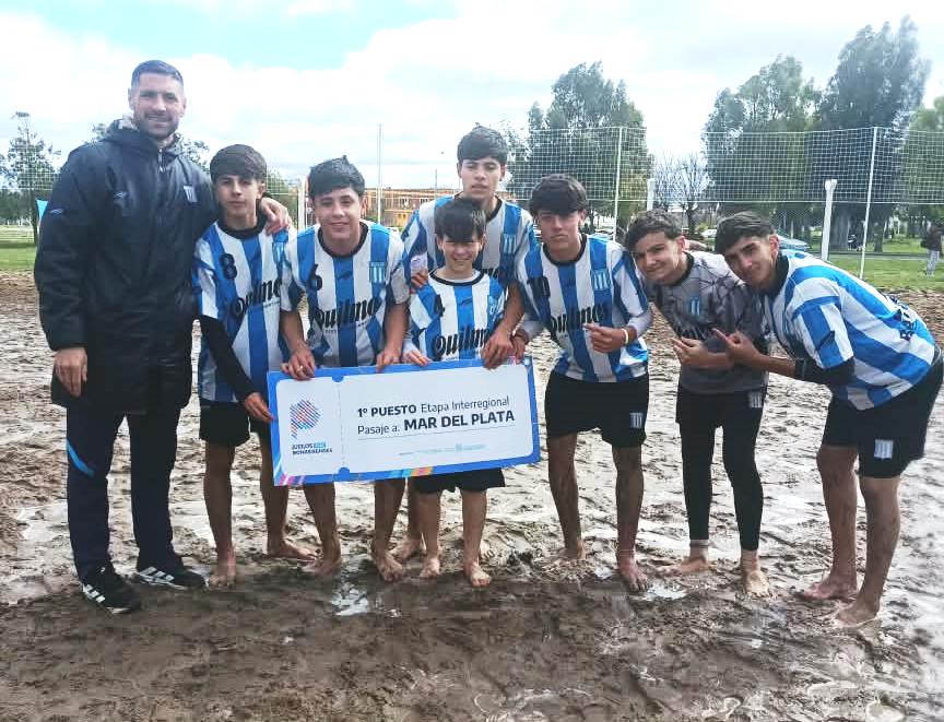 EQUIPO DE FÚTBOL PLAYA A LA FINAL BONAERENSE